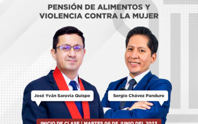 WEB(9) Curso en Proceso de Alimentos y Violencia contra la mujer I Inicio:Martes 06 de junio