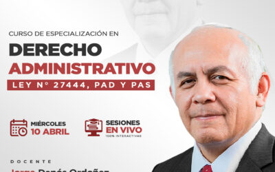 WEB(18) Curso de Actualización en  Derecho Administrativo Ley 27444. PAS Y PAD